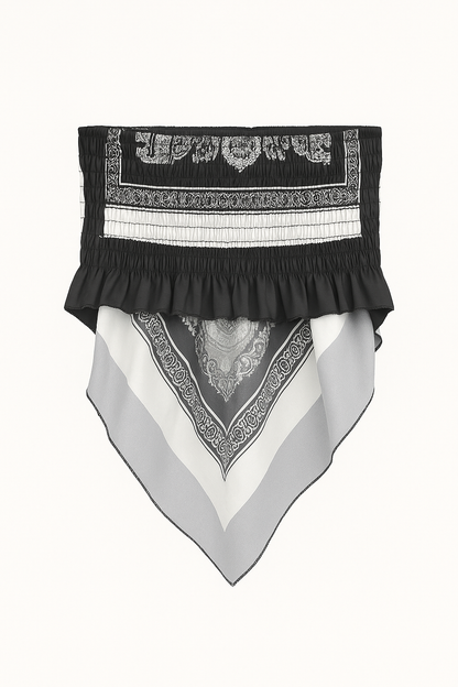 TOP ESTILO LENÇO