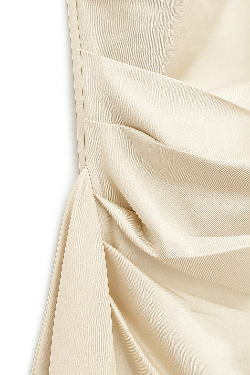 VESTIDO CERIMÓNIA ASSIMÉTRICO