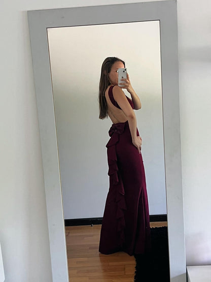 VESTIDO CERIMÓNIA LAÇO