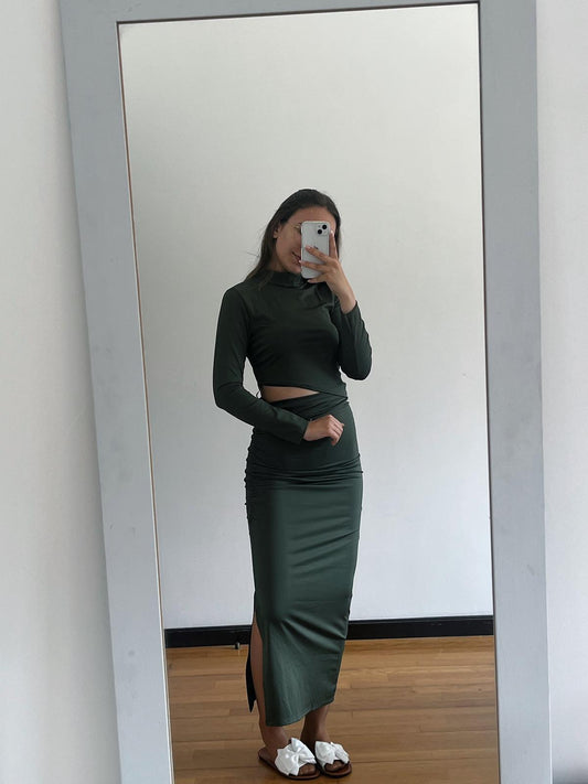 VESTIDO MANGA COMPRIDA